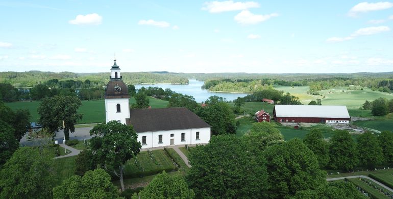 Tjärstad kyrka vybild