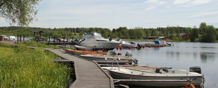 båthamnen i Rimforsa